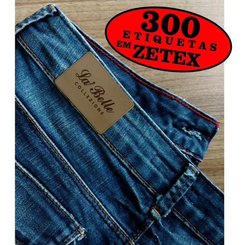 Imagem 1 de 3 de Etiqueta Para Confecções 300 Un Personalizado Com Sua Logo
