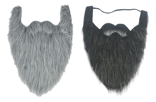 Muyier Novedad De 2 Uds., Accesorios Para Disfraz De Barba Postiza