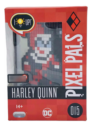 Lámpara Led Decorativa Colección Pixel Pals 015 Harley Quinn