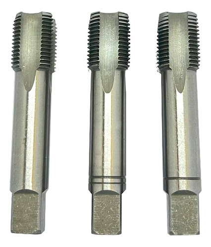 Macho Manual De Aço Rápido Unc 1/2 Com 3 Peças