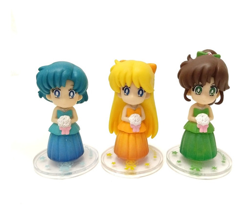 Sailor Moon Colección Por 3 Figuras 