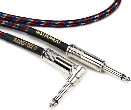 Cable Ernie Ball Para Instrumento 7,62malla Tejida