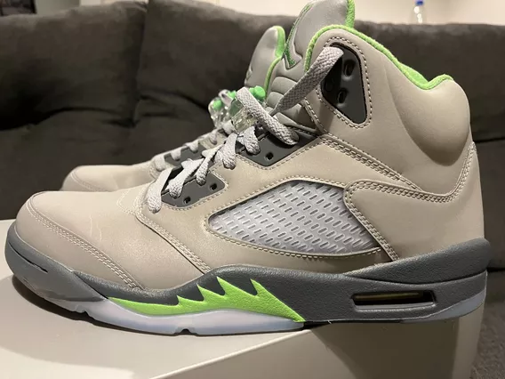 Botitas Nike Air Jordan 5 Retro Green Bean 44 Arg 11 Us