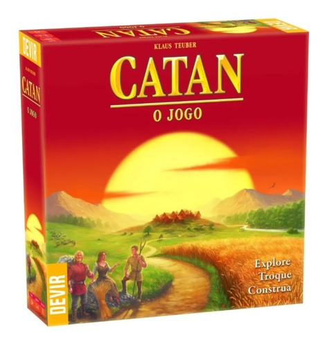 Imagem 1 de 5 de Catan O Jogo De Tabuleiro - Devir