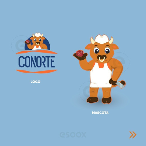 Diseño Gráfico Logo + Mascota Corporativa/ Publicitaria