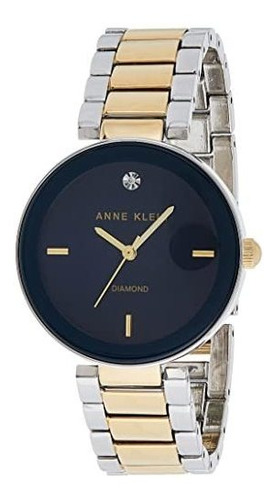 Anne Klein Women's Ak/1362gnrg Quartz Metal Y Fljj5