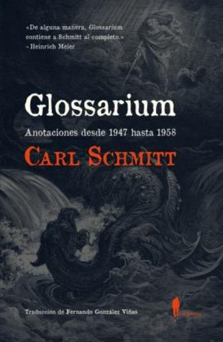 Glossarium / Carl Schmitt