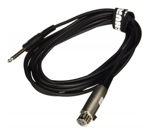 Imagen 1 de 1 de Cable Para Micrófono Shure C15ahz Xlr-plug 4.5mts Cromado