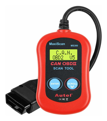 Maxiscan Ms300 Obd2 Escaner Profesional Mejorado Obdii