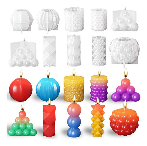- Moldes For Velas Con Burbujas, Divertidos Moldes For Hacer