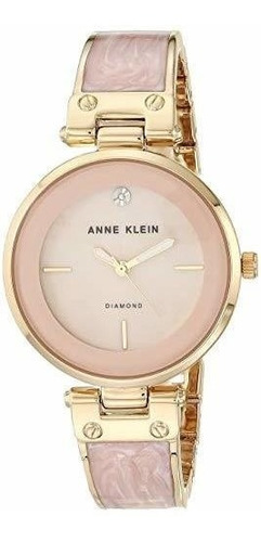 Reloj Con Brazalete Anne Klein Con Detalles De Diamantes Par