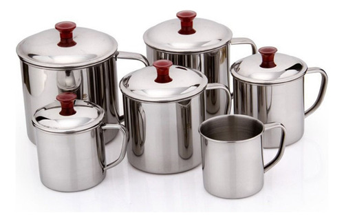 Caneca Copo Térmico Chá Café Com Tampa