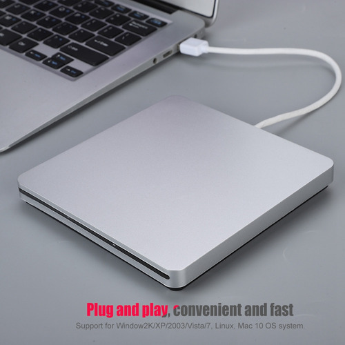 Controlador Externo De Dvd Cd Con Ranura De Transmisión De D
