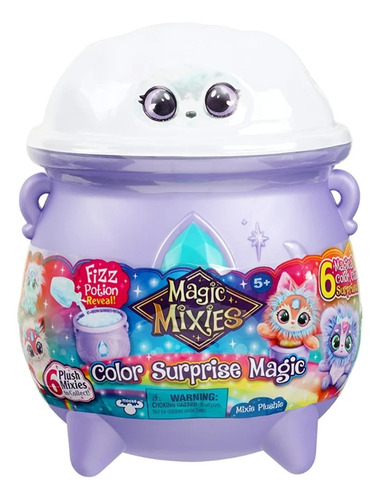 Magic Mixies Caldero Mágico Sorpresa De Color Peluche Mixie