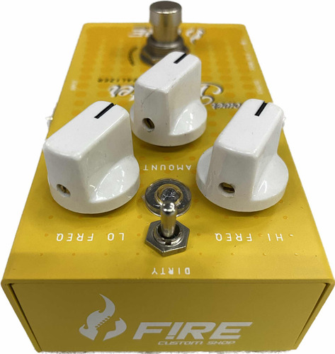 Pedal Fire Para Guitarra Power Booster Novo E Original