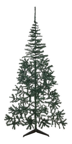 Árvore De Natal 2,40 M 600 Tips Pé De Plástico