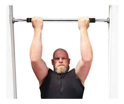 Imagen 6 de 10 de Barra Dominadas Extensible Puerta Fitness Gym Tecnotips®