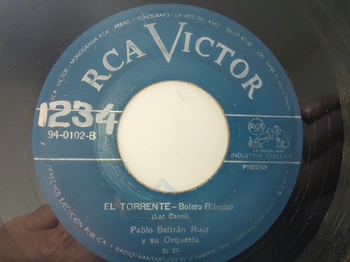 Vinilo Single De Pablo Beltran Ruiz --el Torrente( A97