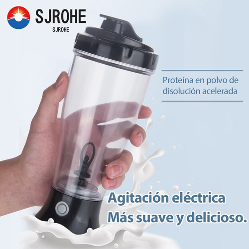 Mini Vaso Licuadora Portatil Usb Recargable Color Negro