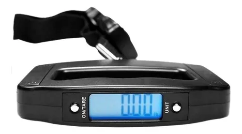 comprar Balança Digital Portatil Pu002F Mala Bagagem 50kg Mao Com Gancho