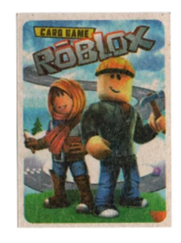 100 CARDS / CARTINHAS ROBLOX = 25 Pacotinhos.