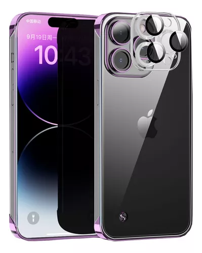 Funda Iphone 11 Silicona Cámara Cubierta Transparente Contorno