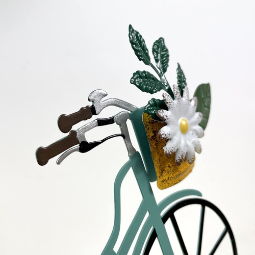 Adorno De Madera Estilo Bicicleta Con Frase Simplemente Vive