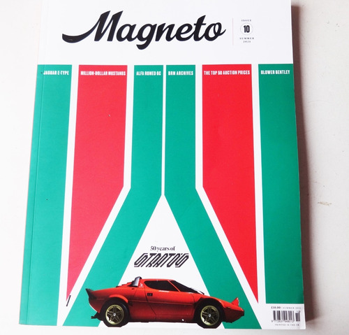 Lancia Stratos Revista Magneto Italiana 2021 Auto Italiano