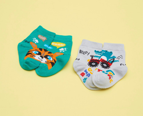Pack X 3 Pares Medias De Niño Varon Nena T0-1-2 Floyd Art 59 Varon Surtido Segun Disponibilidad 2 (abarca Del 25 Al 31)