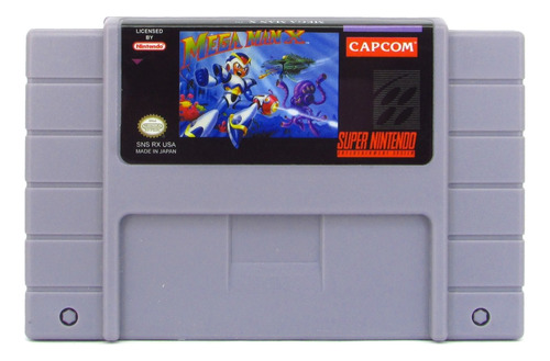 Fita Snes Megaman X Mega Man Rockman X Super Nintendo