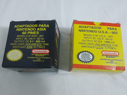 Transformador De Corriente Nintendo Nes Y Asiatico