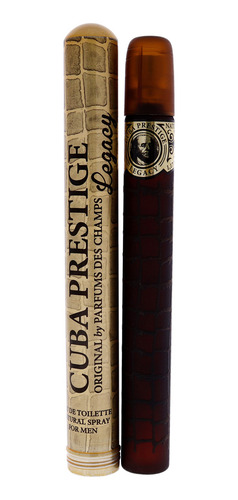 Cuba Prestige Legacy De Cuba Para Hombre, 34 Ml, Aerosol Edt