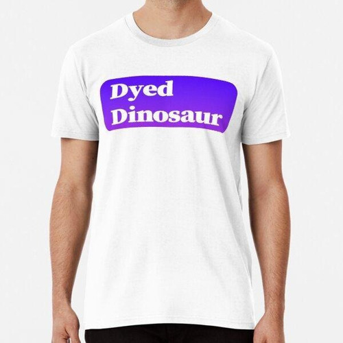 Remera Dyed Dinosaur Descriptive Animal  Algodon Premium