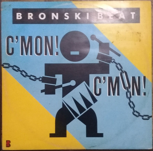 Lp Vinil Bronski Beat C'mon! C'mon Ed Hol Promo 1986 Raro