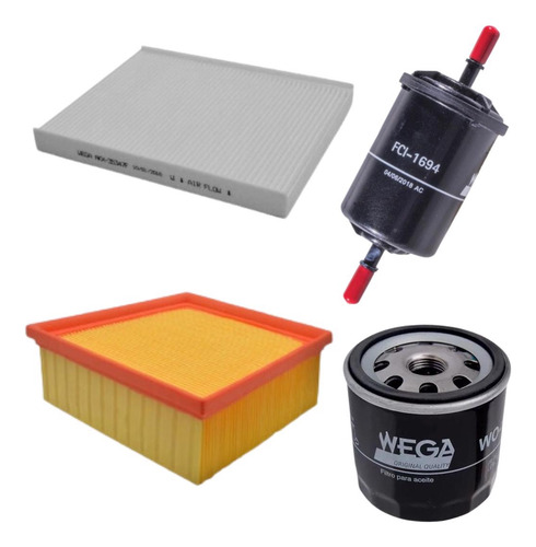 Kit Filtros Ford Ka 1.0 2015 2016 2017 2018 2019 2020 2021