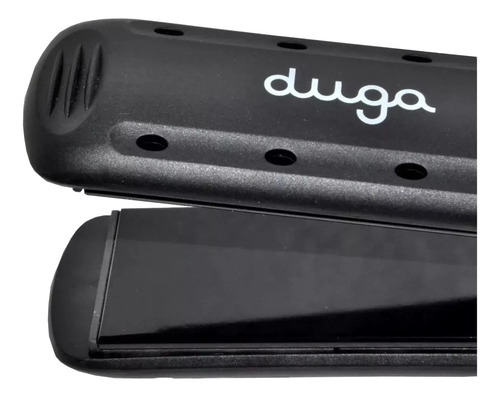 Imagen 4 de 5 de Planchita de pelo Duga D207 negra 220V - 240V