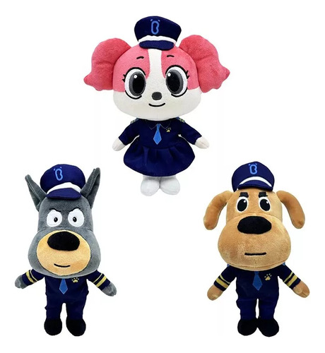 Peluche Sheriff Labrador Con Dibujos Animados Para