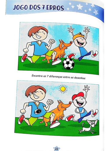 Livro Aprender E Colorir C/ Atividades E Desenhos