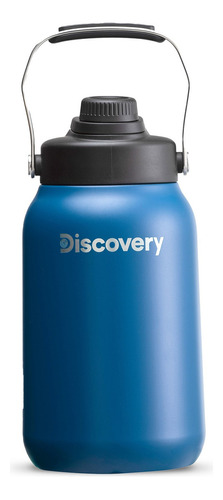 Botella Termica Grande Boca Ancha 1,9 Litros Termo Discovery Color Azul