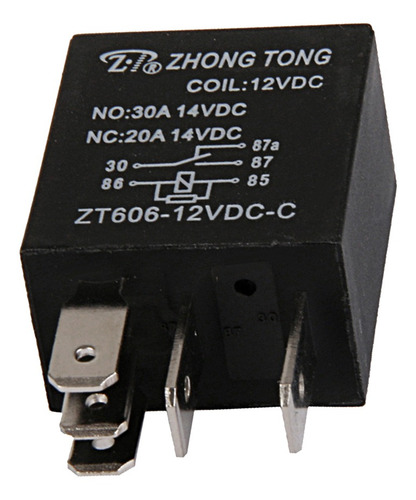 12v 20/30 Amp 5 Pin Spdt Car Relay, Interruptor De Relé
