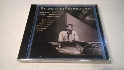 The Bernstein Songbook, Leonard Bernstein - Cd 1988 Usa Nm