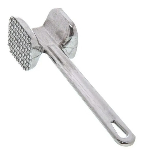 Martillo Para Carne Bate Bife Macizo Cocina Todo Aluminio