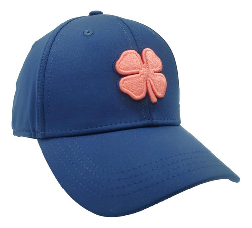 Gorra Black Clover Color Azul Marino Trebol Rosa S/m