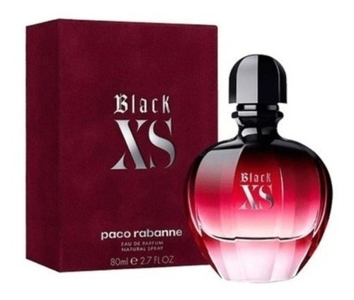 Perfume Original Black Xs Paco Rabanne 80ml Dama 