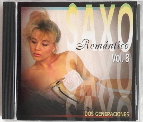 Saxo Romántico Vol. 8. Cd Original Usado. Qqf. Ag.