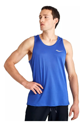 Musculosa Deportiva Saucony Stopwatch Singlet Running Hombre