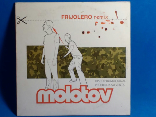 Cd Molotov Frijolero Remix 2002 Promo Single -intr4-