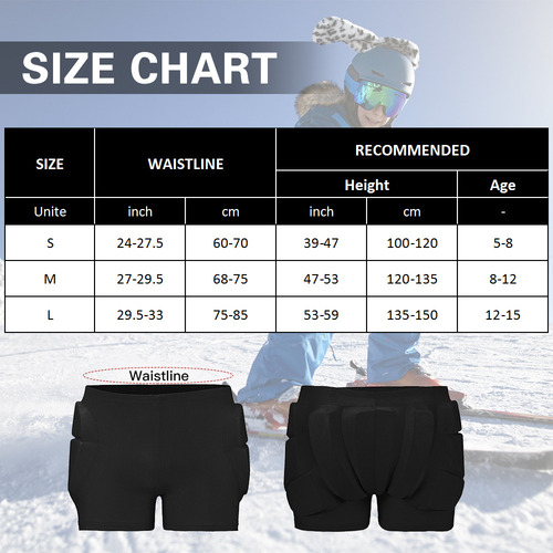 Pantalones Cortos For Hombre, For Niños, Patinaje, Coxis,