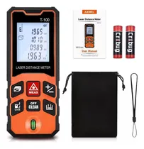 Comprar Telemetro Medidor Laser Distanciometro 100m Juemel, Distancia Láser M\u002Fin\u002Fft, Medidor Láser C\u002F Medición continua, Diferencia de Altura, Suma y resta, Calibración, Cálculo Automático De área y Volumen