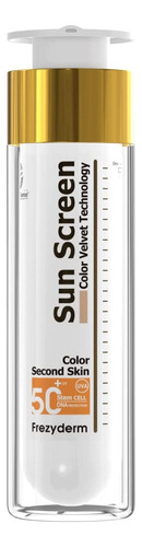 Protector Solar Sun Screan Color Velvet Face Cream Spf 50 50ml